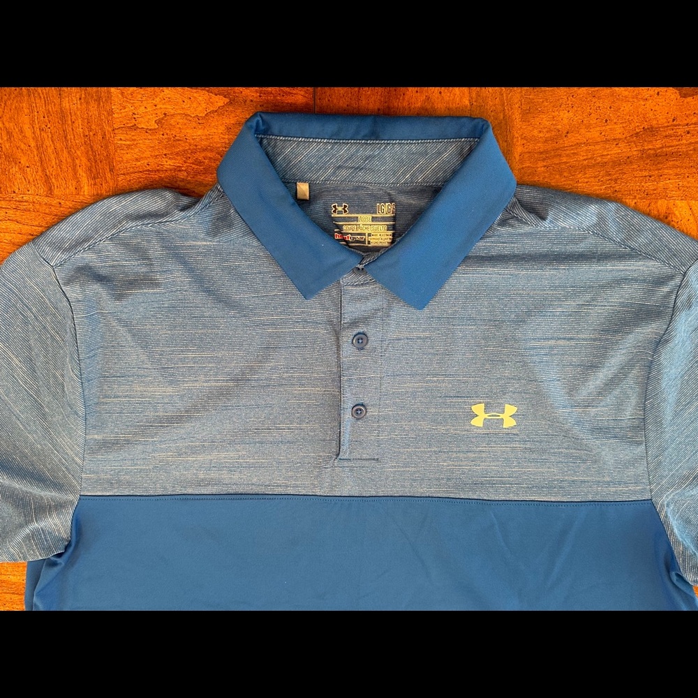 Men’s under Armour Loose Fit Heat Gear Polo